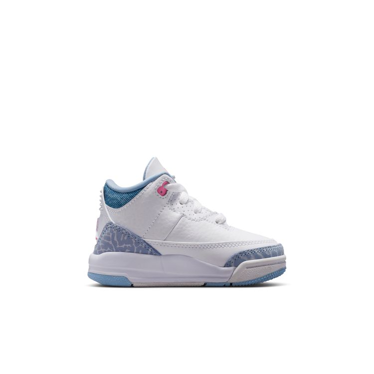 JORDAN BRAND FA25 7/1 JORDAN 3 RETRO TD ホワイト/ピンクグロー-コバルトブリス HQ0782-101