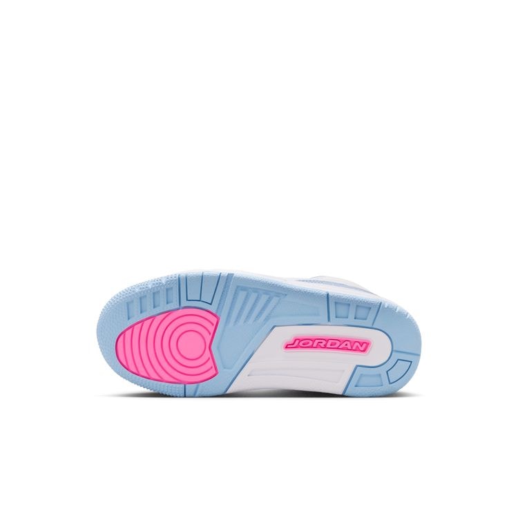 JORDAN BRAND FA25 7/1 JORDAN 3 RETRO PS ホワイト/ピンクグロー-コバルトブリス HQ0783-101