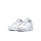 JORDAN BRAND FA25 7/5 JORDAN 3 RETRO PS ホワイト/メタリックシルバーホワイト DM0966-111