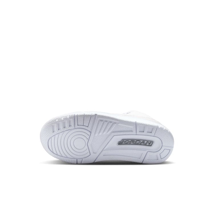 JORDAN BRAND FA25 7/5 JORDAN 3 RETRO PS ホワイト/メタリックシルバーホワイト DM0966-111