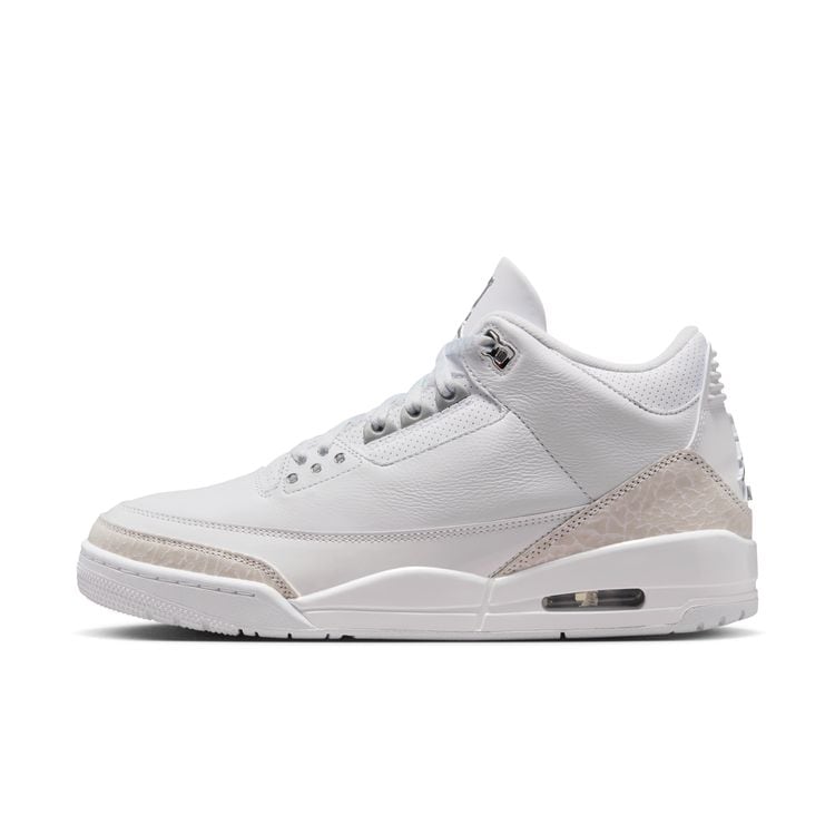 JORDAN BRAND FA25 7/5 AIR JORDAN 3 RETRO ホワイト/メタリックシルバーホワイト CT8532-111
