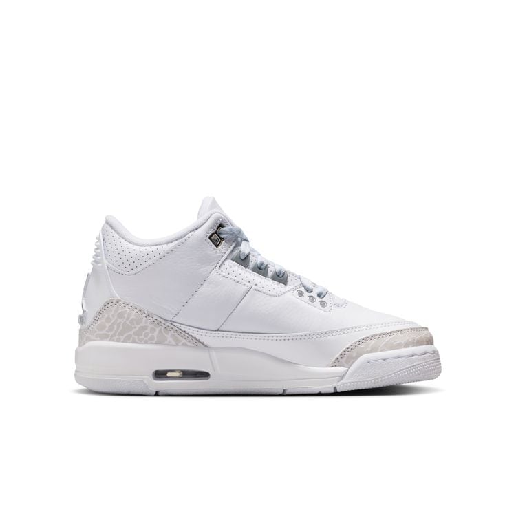 JORDAN BRAND FA25 7/5 AIR JORDAN 3 RETRO GS ホワイト/メタリックシルバーホワイト DM0967-111