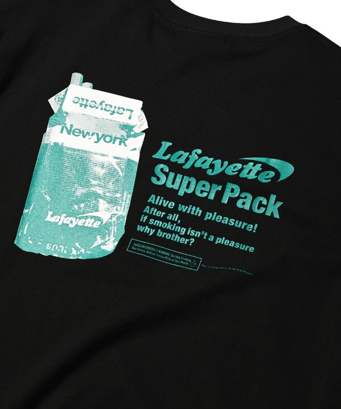 Lafayette 25SU 6/28 PLEASURE TEE LS250116 LS250116-BLK ブラック LS250116-WHT ホワイト