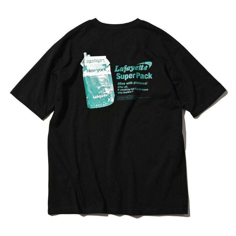 Lafayette 25SU 6/28 PLEASURE TEE LS250116 LS250116-BLK ブラック LS250116-WHT ホワイト