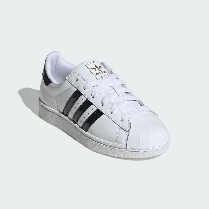 adidas 25Q3 SUPERSTAR II W フットウェアホワイト/コアブラック/ゴールドメタリック JS4010