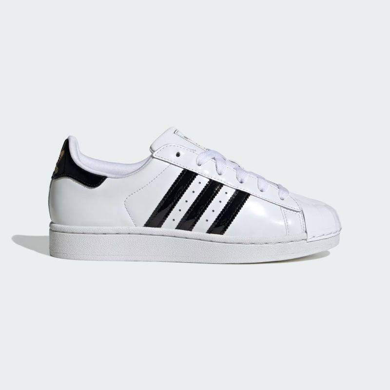 adidas 25Q3 SUPERSTAR II W フットウェアホワイト/コアブラック/ゴールドメタリック JS4010