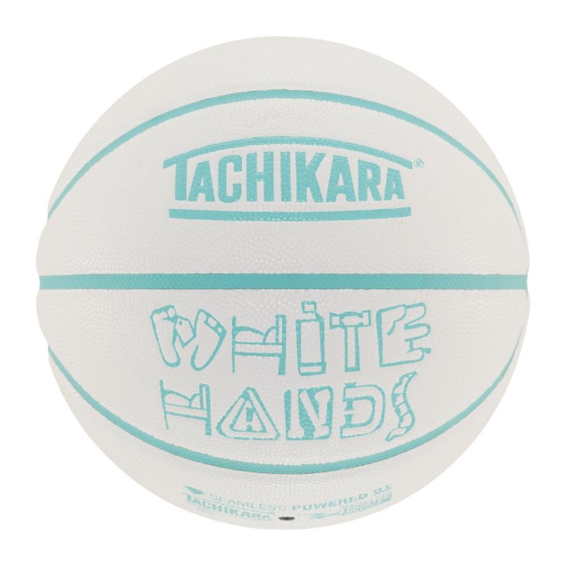 TACHIKARA BASKETBALL WHITE HANDS SB6-219 ホワイト/ライトアクア 