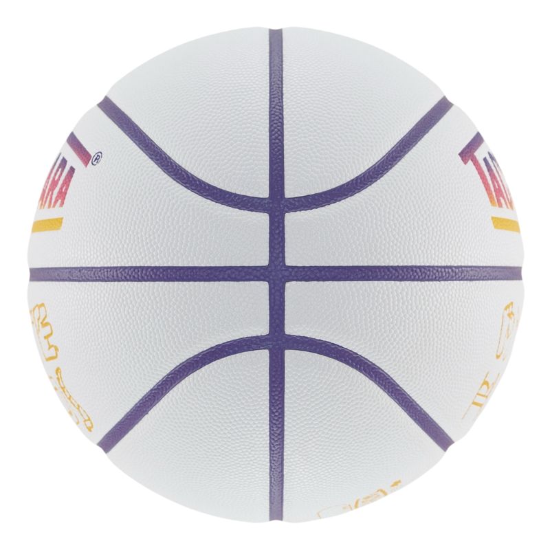 【タチカラ/7号球/ホワイトハンズ/バスケットボール/アウトドア用】TACHIKARA BASKETBALL WHITE HANDS SB7-2036 ホワイト/パープル/イエロー