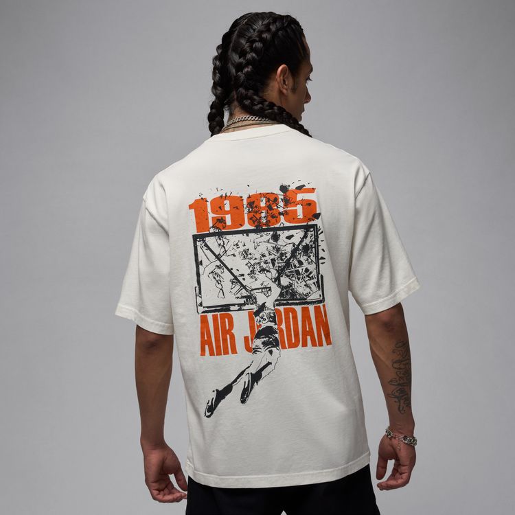 即購入可能　ヴィルシュ　中国版 JORDAN BRAND FA25 7/12 JORDAN BRK SBB OVSZ GFX S/S CRW