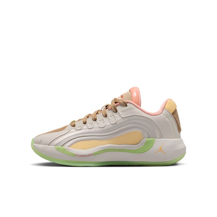 JORDAN BRAND FA25 7/24 JORDAN LUKA 4 GS ライトオールウッドブラウン/タンジェリンティント-ヘンプ IO0201-100