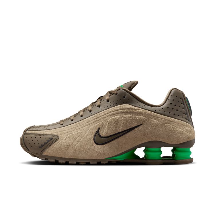 NIKE FA25 NIKE WMNS SHOX R4 オリーブカーキ/オリーブカーキ-カーキ