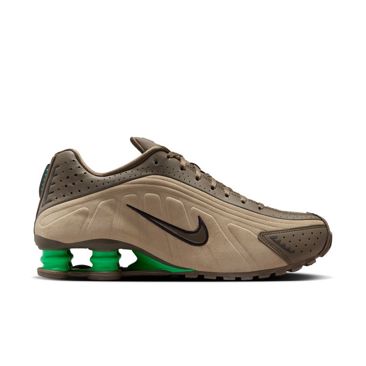 NIKE FA25 NIKE WMNS SHOX R4 オリーブカーキ/オリーブカーキ-カーキ