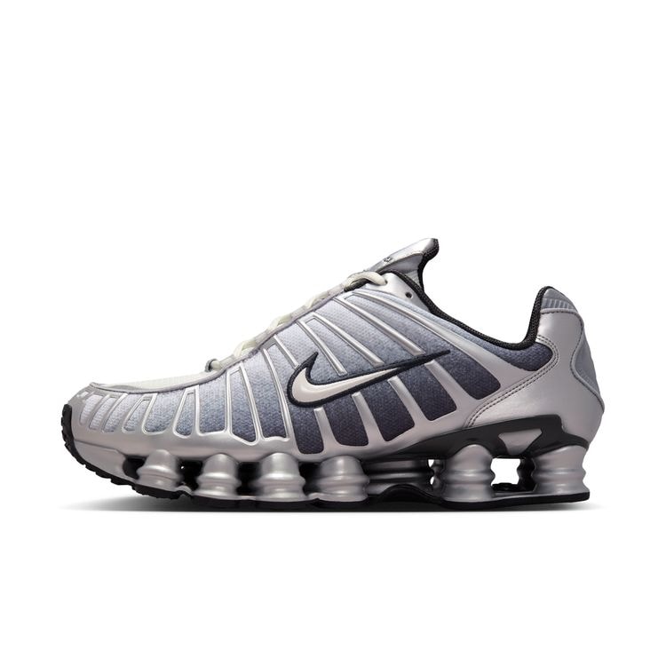NIKE FA25 NIKE SHOX TL PRINT メタリックシルバー/サミットホワイト-ウルフグレー IH4466-095