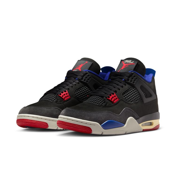 NIKE Air Jordan 4 ブラック/レッド/ブルー JORDAN BRAND FA25 7/26 AIR JORDAN 4 RETRO OG ブラック