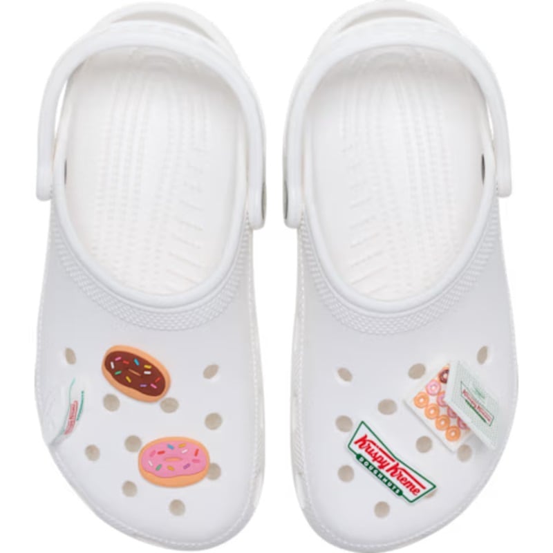 crocs 25Q3 8/6 Jibbitz charms Krispy Kreme X Crocs 5 Pack Jibbtz 10016432