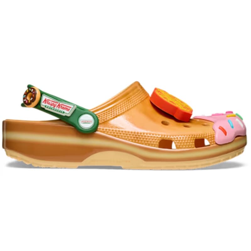 crocs 25Q3 8/6 Krispy Kreme x Crocs CLASSIC CLOG Golden Hour 211443-78Z
