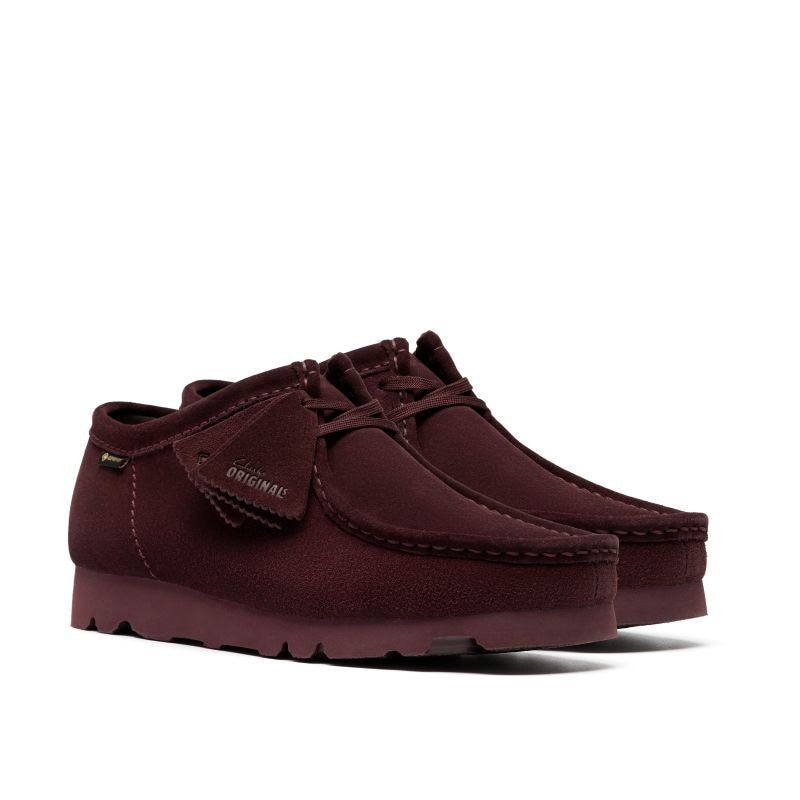Clarks AW25 M WallabeeGTX Purple Grape Suede 26183073