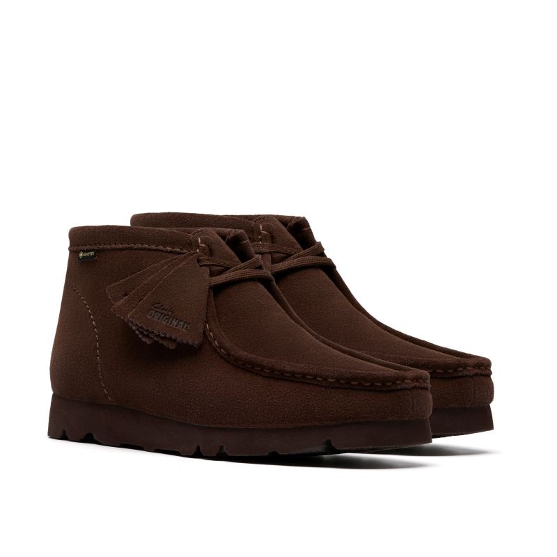 Clarks AW25 M WallabeeBT GTX Dark Brown Suede 26183075