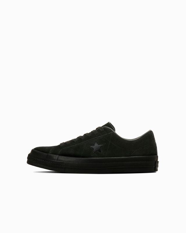 CONVERSE 25FA 7/18 ONE STAR SUEDE ブラッククローム 33702081