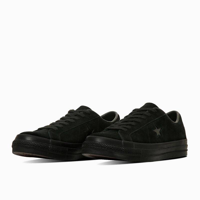 CONVERSE 25FA 7/18 ONE STAR SUEDE ブラッククローム 33702081
