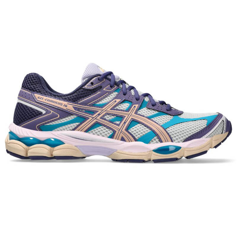 asics 25SS スニーカー マルチカラー asics 25AW 8/15 GEL-CUMULUS 16 CLOUD GREY/BISQUE 1203A763