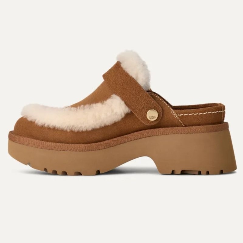 UGG 25AW 8/6 W ESMEE CLOG CHESTNUT 1173331-CHE チェスナッツ