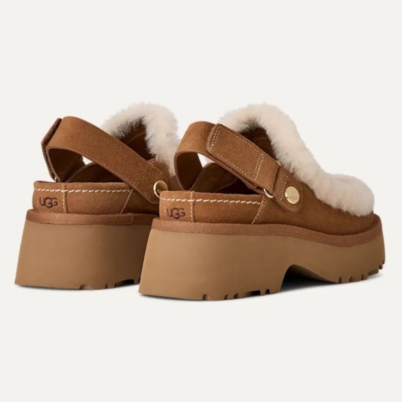 UGG 25AW 8/6 W ESMEE CLOG CHESTNUT 1173331-CHE チェスナッツ