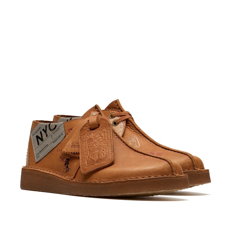 Clarks AW25 M Desert Travel Trek Tan Interest 26183897