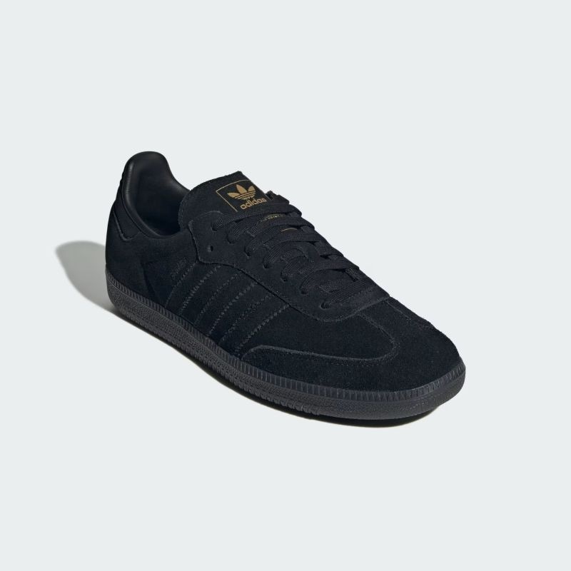adidas 25Q4 SAMBA OG コアブラック/グレースリー/ゴールド