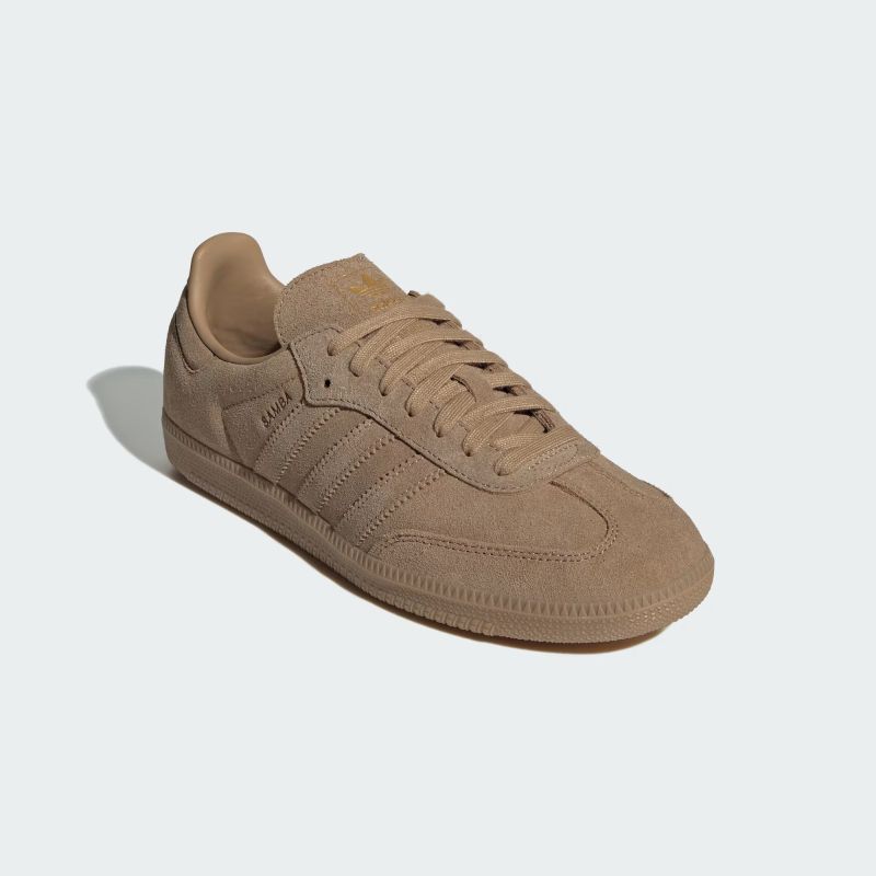 adidas 25Q4 SAMBA OG カードボード/サンドストレータ/ゴールド