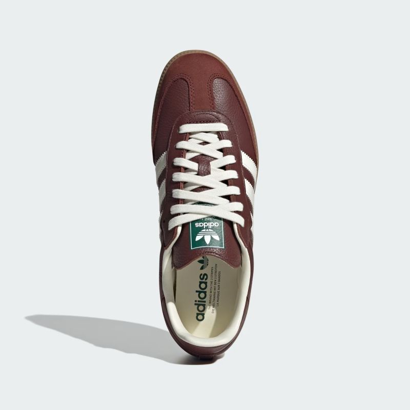 adidas 25Q4 SAMBA OG フォックスブラウン/オフホワイト/ガム JR0892