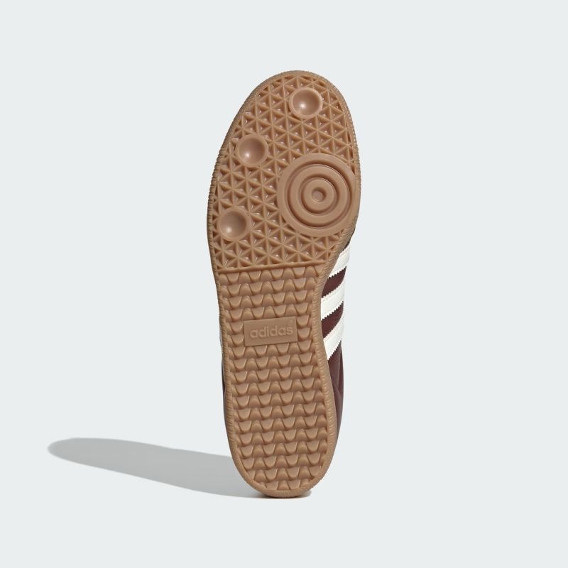 adidas 25Q4 SAMBA OG フォックスブラウン/オフホワイト/ガム JR0892