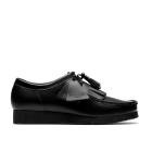 Clarks AW25 M Wallabee Black HiShine Leather 26183780
