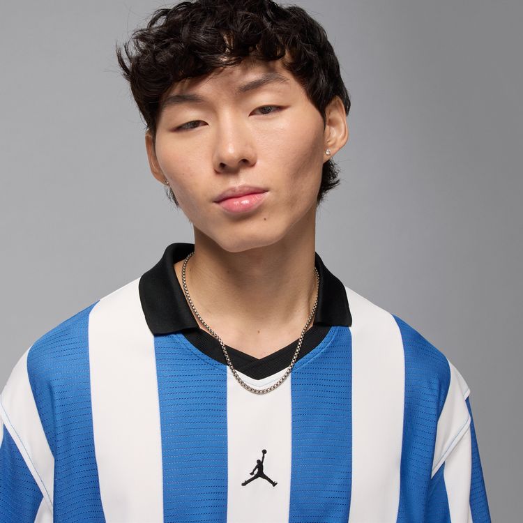 JORDAN BRAND FA25 M J BRK CLGTE GOALIE TOP セイル/スポーツブルー/ブラック HV0107-133