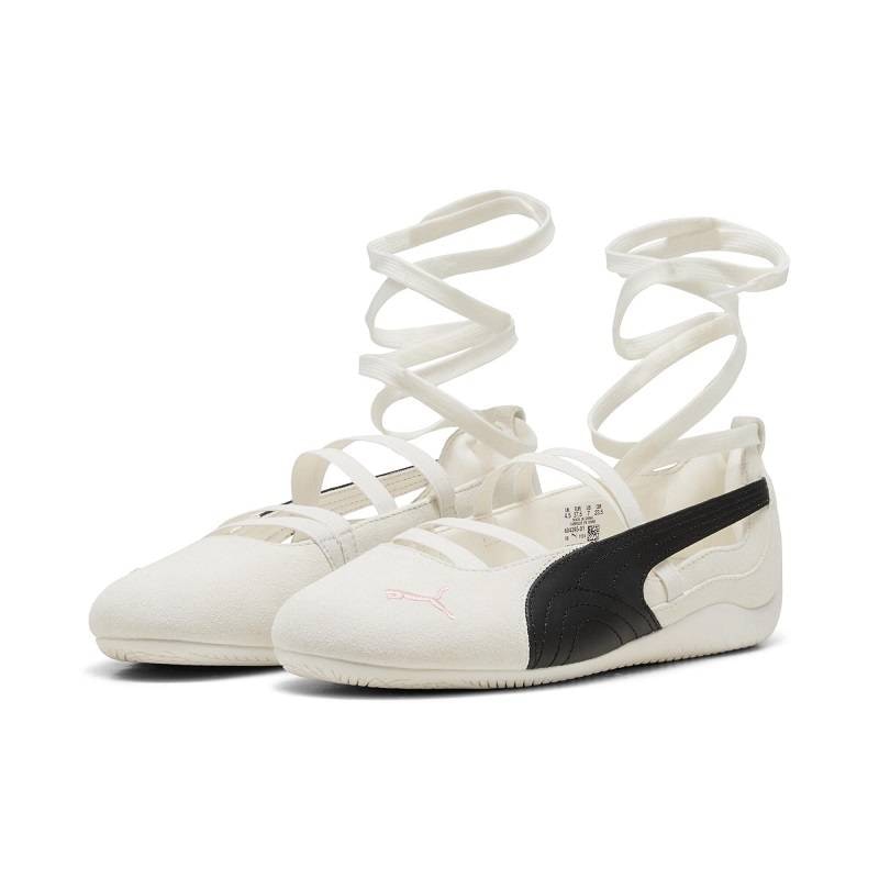 PUMA AU25 8/28 SPEEDCAT BALLET SD X ROSE WARM WHITE-PUMA BLACK-FROSTY 404395-01