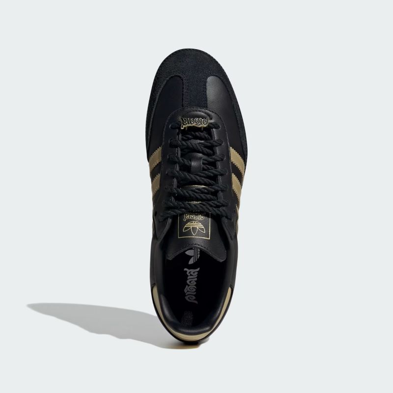 adidas 25Q4 SAMBA OG コアブラック/ゴールドメタリック/フット