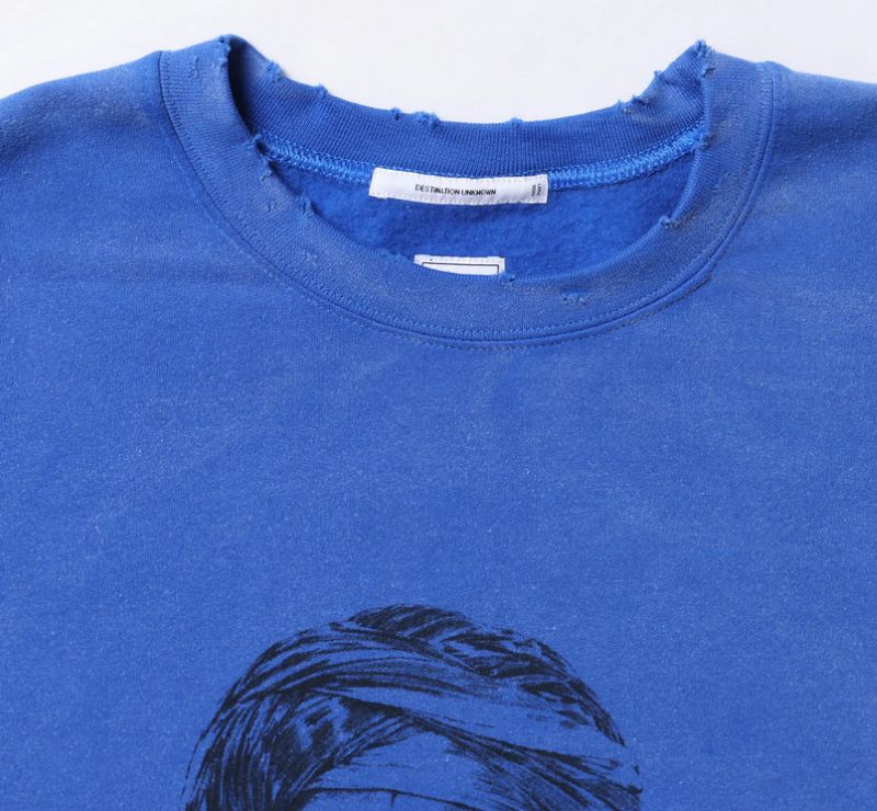 Liberaiders 25AW 8/29 PORTRAIT CREWNECK 773162503 ブルー 773162503-BLU