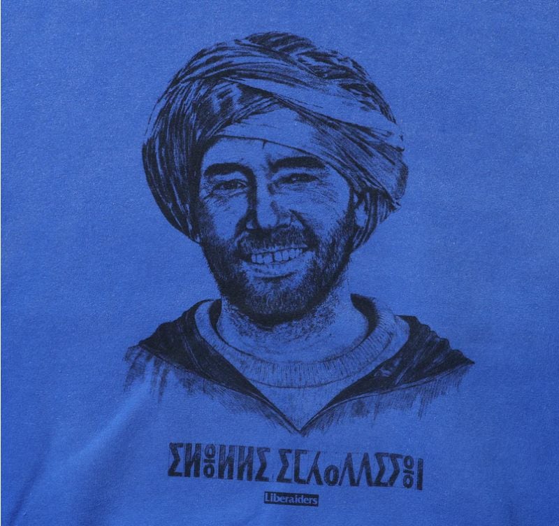 Liberaiders 25AW 8/29 PORTRAIT CREWNECK 773162503 ブルー 773162503-BLU