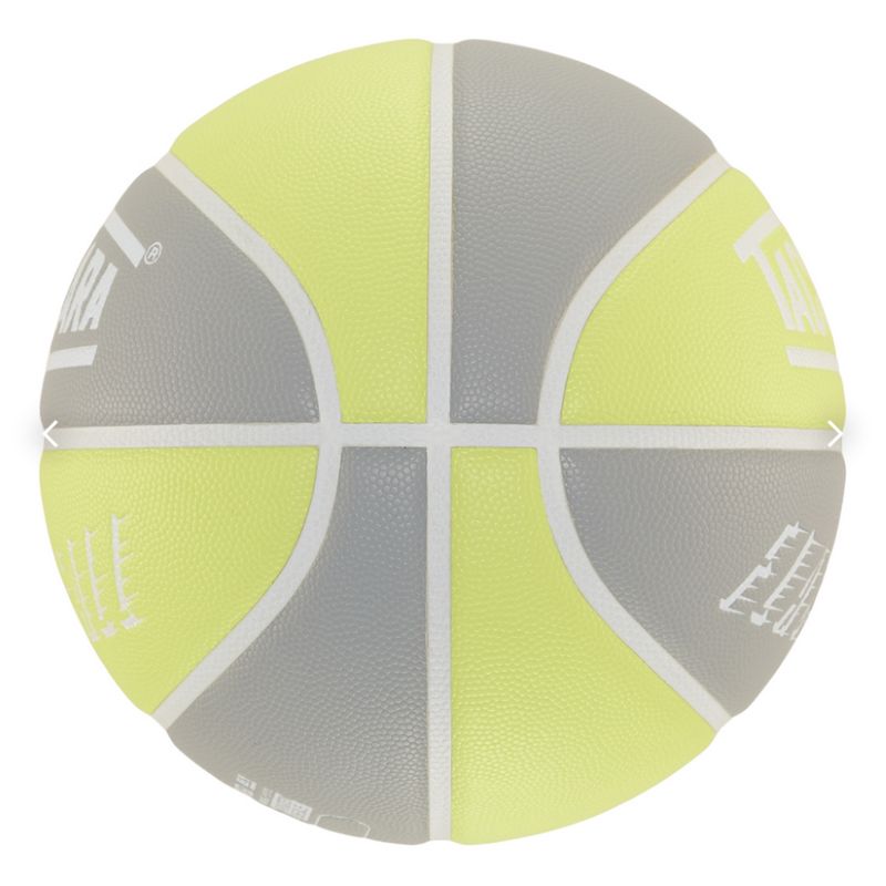 【タチカラ/7号球/フラッシュボール/バスケットボール/アウトドア用】TACHIKARA BASKETBLL FA25 FLASHBALL SB7-2038 グレー/ウルトラライム