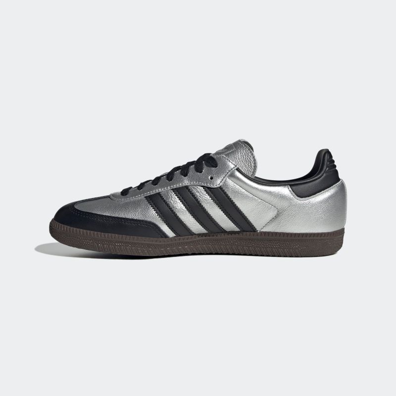 adidas 25Q4 9/12 SAMBA OG シルバーメタリック/コアブラック