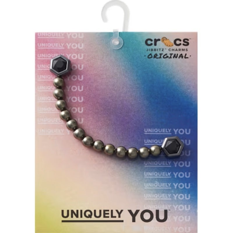 crocs 25Q2 Jibbitz charms Punk Gunmetal Chain 10015557