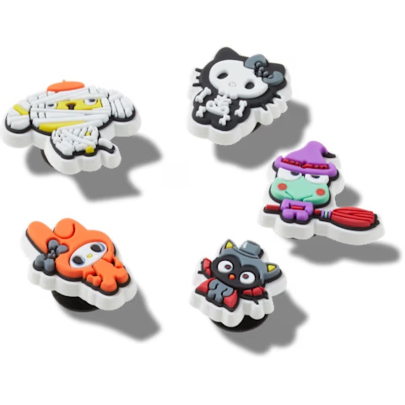crocs 25Q3 Jibbitz charms Hello Kitty Friends Halloween  5 Pack 10015851