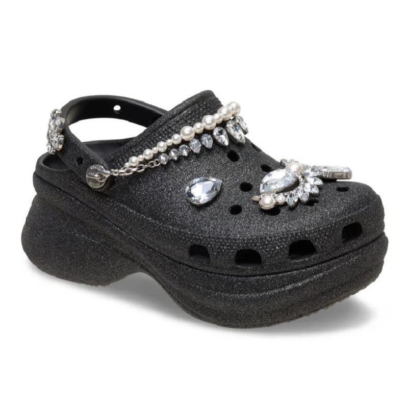 crocs 25Q4 BAE WEDDING GLITTER CLOG Black 211978-001