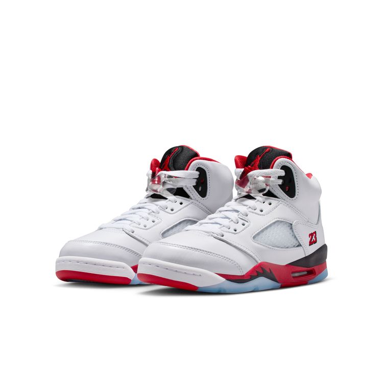 ジョーダン5 限定カラー メンズ26.5cm 比較的綺麗 JORDAN BRAND FA25 9/13 AIR JORDAN 5 RETRO OG GS ホワイト