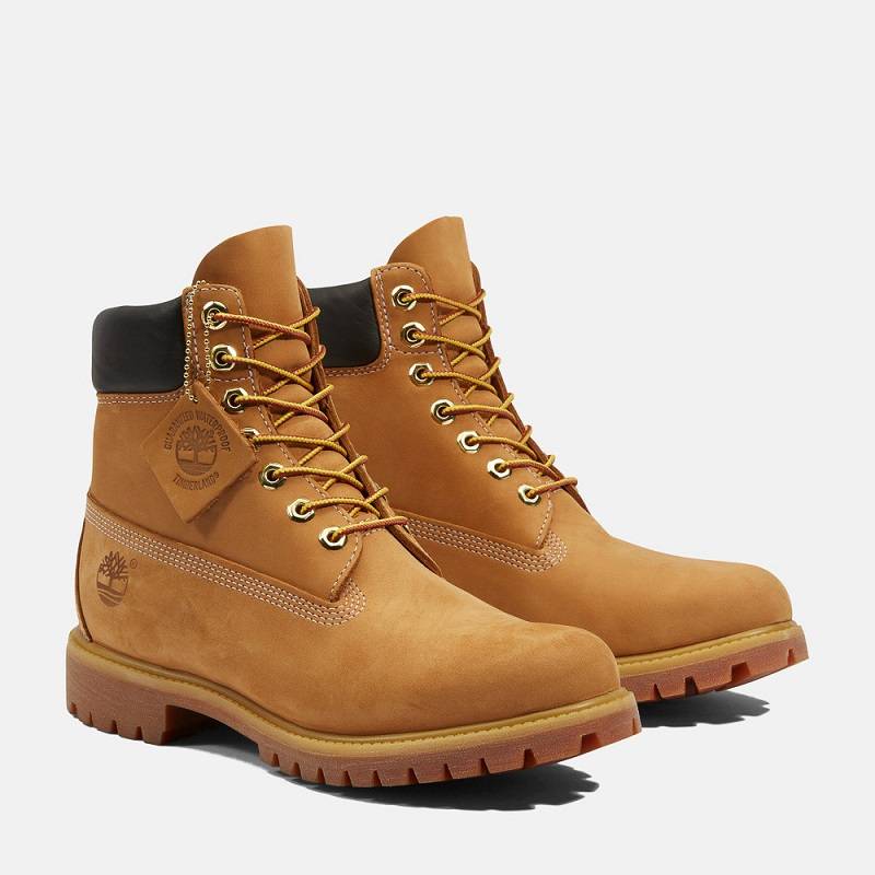 Timberland C/O M 6-INCH PREMIUM WATERPROOF BOOT WHEAT NUBUCK 10061-713