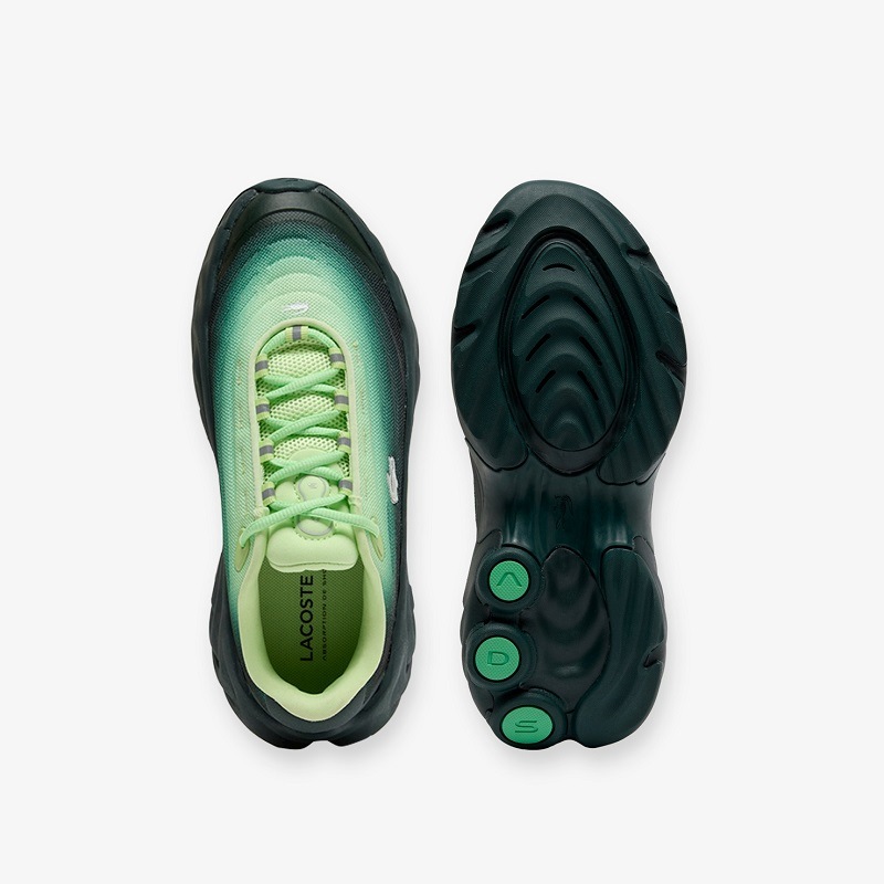 LACOSTE 25FW W SPINOR 225 2 SFA DK GRN/LT GRN 50SFA0166-1X2
