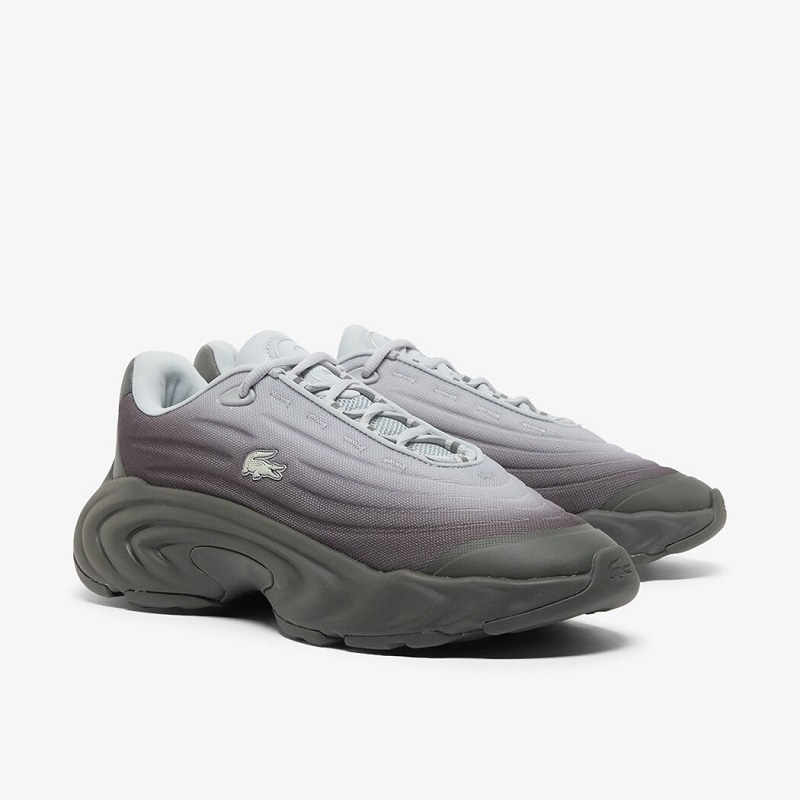 LACOSTE 25FW M SPINOR 225 2 SMA 2G4 DK GRY/LT GRY 50SMA0164-2G4