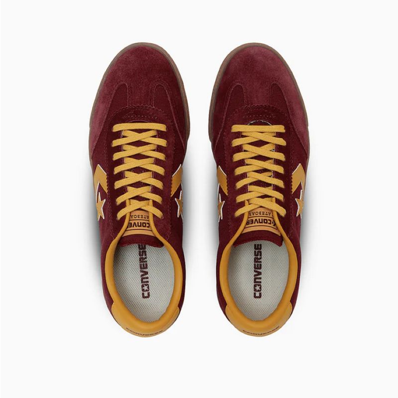 CONVERSE 25FW 9/26 ROADCLASSIC SK OX バーガンディ/オレンジ