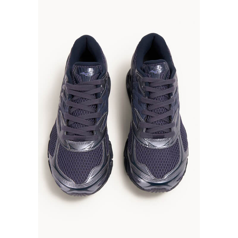 MIZUNO 25AW 9/26 WAVE PROPHECY LS 04:ネイビー×ブラック×メタリックシルバー D1GA251104