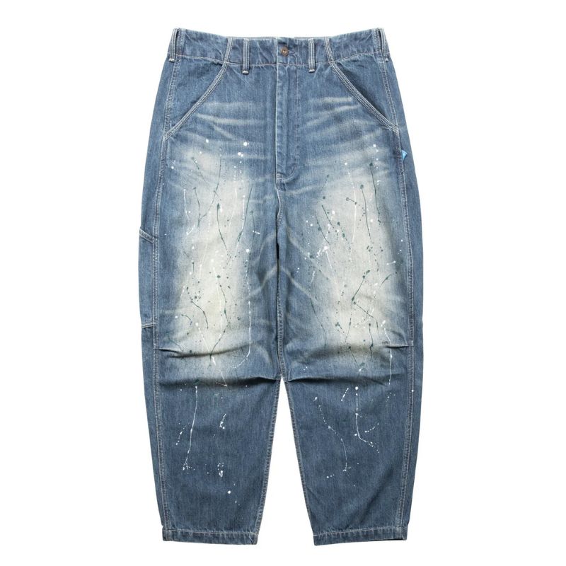 Liberaiders 25AW 9/19 DENIM SARROUEL PANTS 777012503 BLACK BLUE